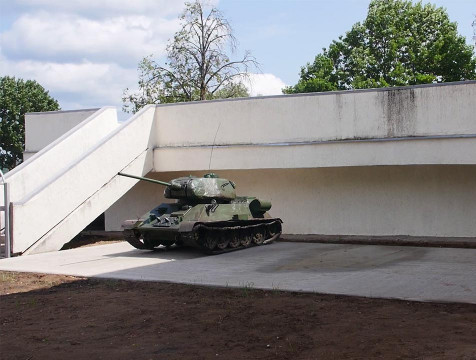Музей военной техники под открытым небом создают в Людинове