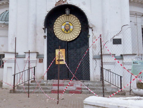 Колокольню храма Спаса 