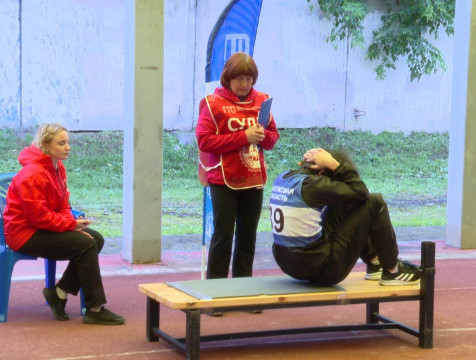 Калужские студенты сдают ГТО для участия во Всероссийском финале фестиваля