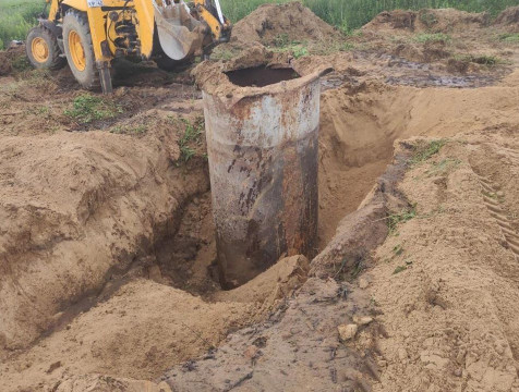 В Малоярославецком районе ликвидировали два скотомогильника