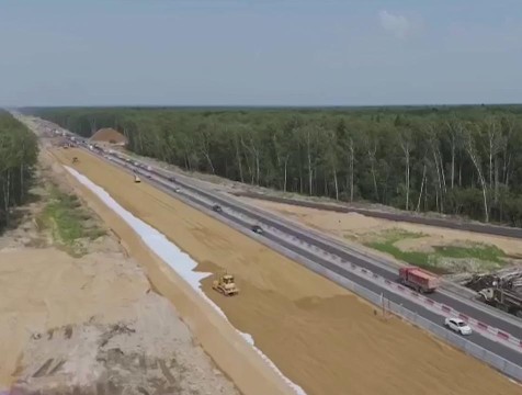 Реконструкция калужского участка трассы М-3 