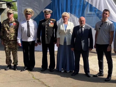 Флаг ВМФ подняли над Обнинском