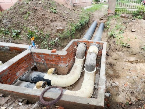 Капитальный ремонт труб по улице Чичерина планируют закончить до 1 сентября