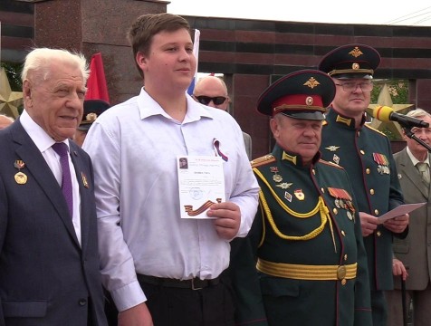 Юбилейный Жуковский призыв прошёл в Малоярославце