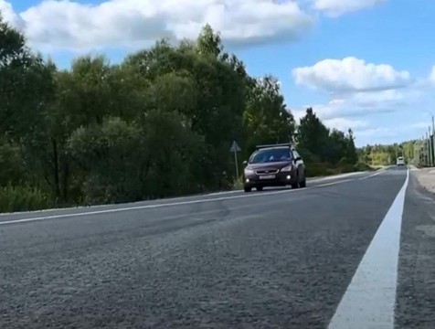 Ремонт автодороги завершили в Барятинском районе