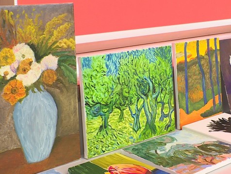 Участники инклюзивной ИЗО-студии по зрению подвели итоги работы за год