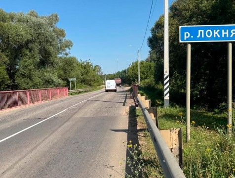 Мост через реку Локня закроют на ремонт