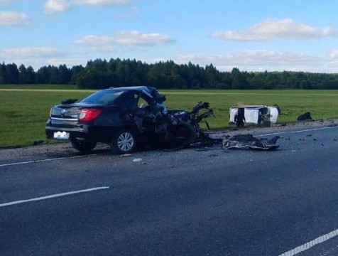 В Сухиничском районе два человека погибли в ДТП