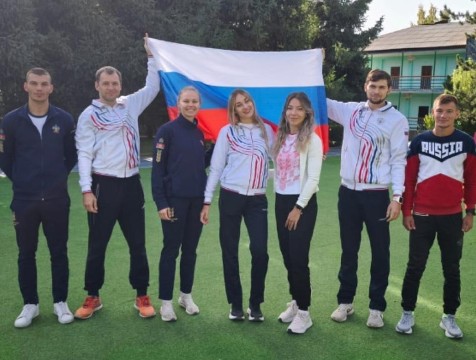 Калужане выиграли медали на первом этапе Кубка мира по полиатлону