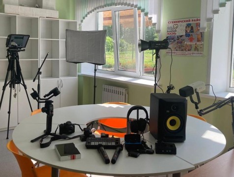 В школе Сухиничского района появилась телестудия
