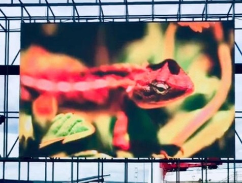 Новый экран поставили в летнем кинотеатре калужского ИКЦ