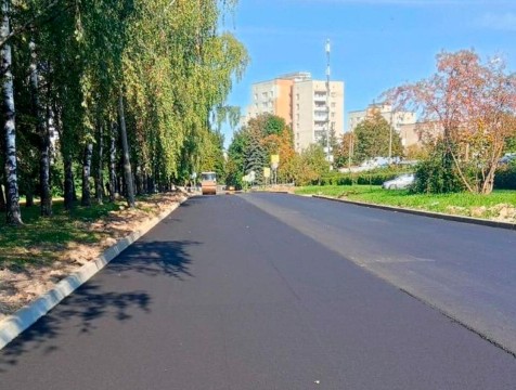 В Обнинске продолжают ремонт дороги на двух улицах