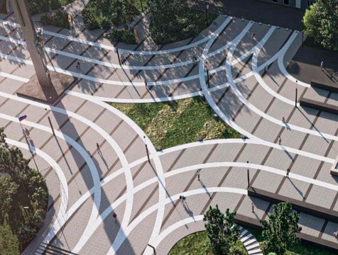 В Людинове обновят Площадь Победы в 2026 году