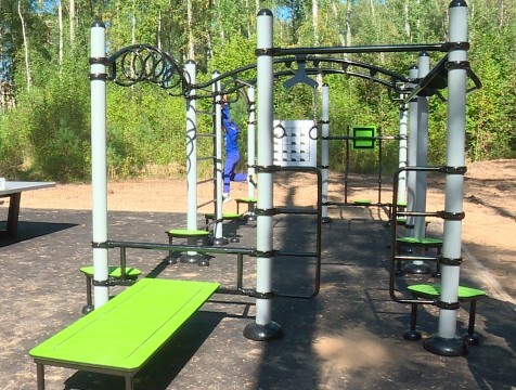 4 спортивных площадки появятся в Губернском парке