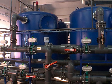 В Калуге и более чем 10 районах области реконструируют очистные