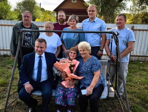 Ветеран из Ферзиковского района отмечает вековой юбилей