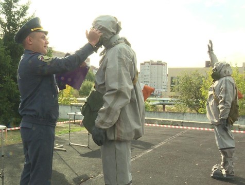 Калужане показали мастерство на соревнованиях спасателей