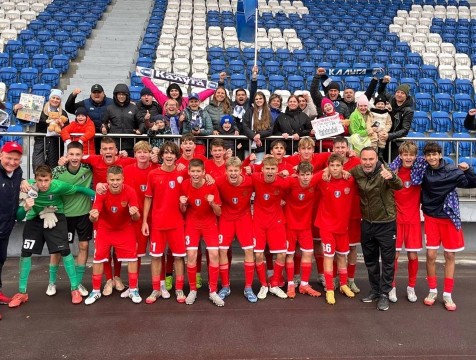 Победа и ничья: юные футболисты 