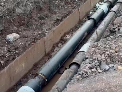 60 метров аварийных теплосетей оперативно заменили в Калуге