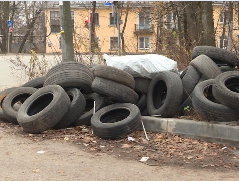 Бесплатная акция по утилизации шин пройдёт в Калуге