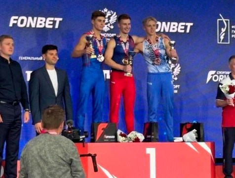 Обнинский гимнаст стал бронзовым призёром чемпионата России