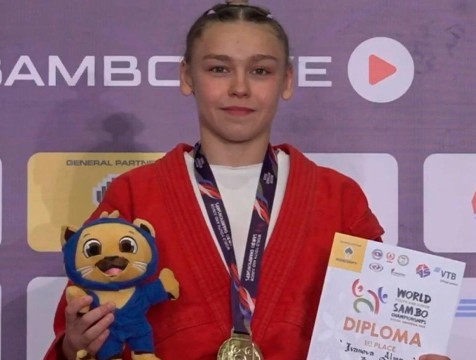 Калужские самбистки взяли 