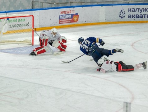 Хоккеисты Калуги взяли реванш у подольского 