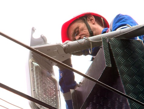 60 светильников установили на трассе от Мстихино до М-3 