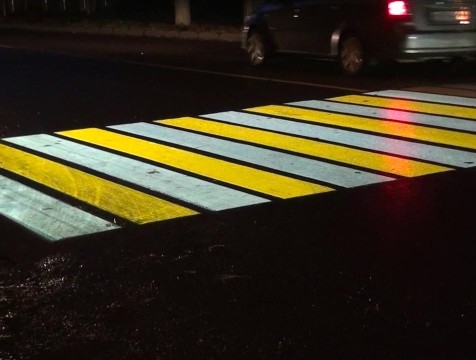 282 проекционных пешеходных перехода появится к концу года в Калужской области