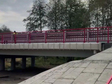 Открыто движение по мосту через реку Которянку под Думиничами