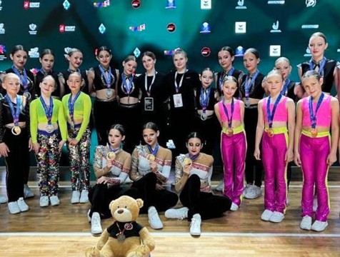 Обнинские спортсменки взяли медали всероссийских соревнований по фитнес-аэробике