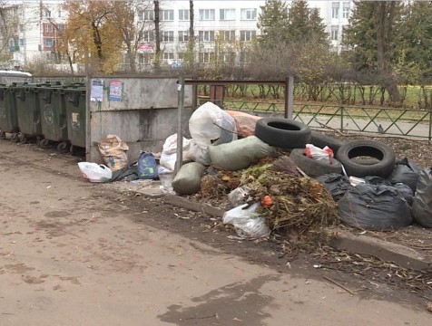 За неделю от несанкционированных свалок в Калуге очистили 67 контейнерных площадок