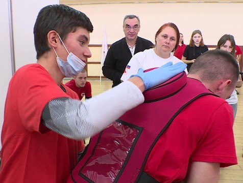 Лучших в оказании первой помощи выбирают на этапе чемпионата в Калуге