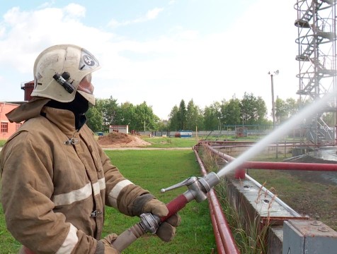 Ликвидация разлива нефтепродуктов прошла при учениях в Калужской области