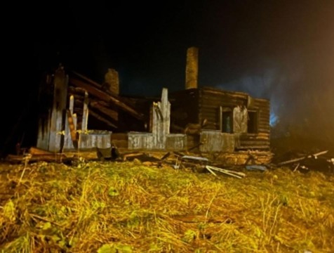 В Козельском районе погиб мужчина при пожаре в частном доме