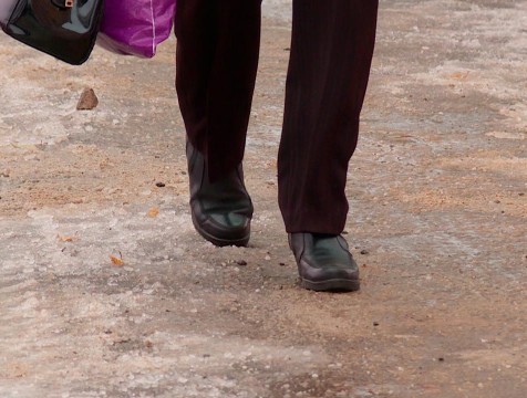 Мытый песок будет закупать Калуга для обработки улиц зимой