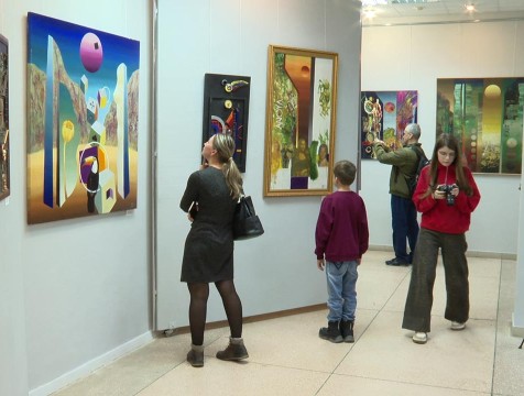 Юбилейная выставка Михаила Мантулина открылась в Калуге