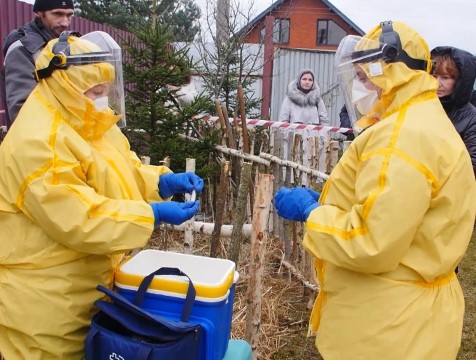 Тактические учения ветеринарных служб прошли в Людинове