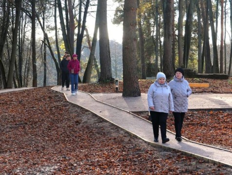 Торжественное открытие общественной зоны отдыха 