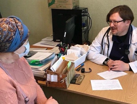 605 жителям Первомайска помогла калужская бригада медиков