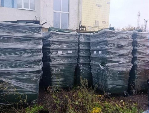 110 евро-контейнеров для отходов поступили в Калужскую область