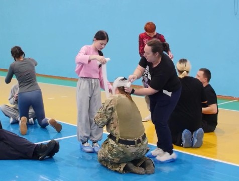 Людиновцев обучили навыкам тактической медицины