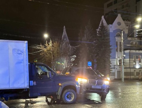 Авария на улице Кирова в Калуге спровоцировала пробку до площади Победы