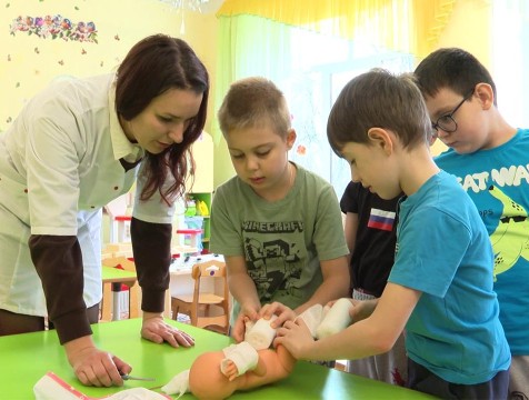 Калужские дошколята выбирают профессию