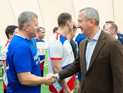 Турнир по футболу среди сотрудников МВД прошёл в Калуге