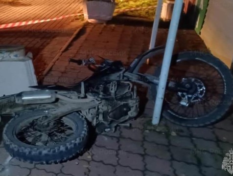 Заезд на мотоцикле в Мещовске обернулся гибелью подростка