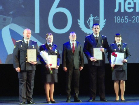 Судебных приставов поздравили с профессиональным праздником в Калуге