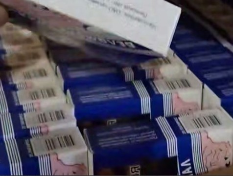 5 млн пачек сигарет изъяли у калужской табачной фабрики