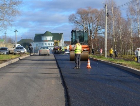 Более 20 км дорог отремонтировали в Малоярославце по нацпроекту