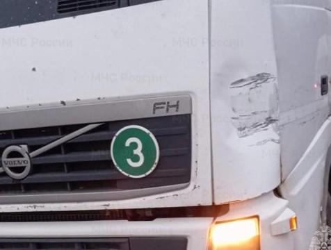 Газель и грузовик столкнулись в районе Куровского